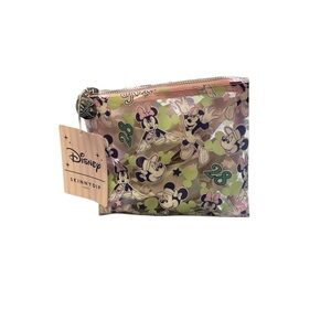 Minnie Mouse Disney London skinny dip cosmetic bag- Pink and Green